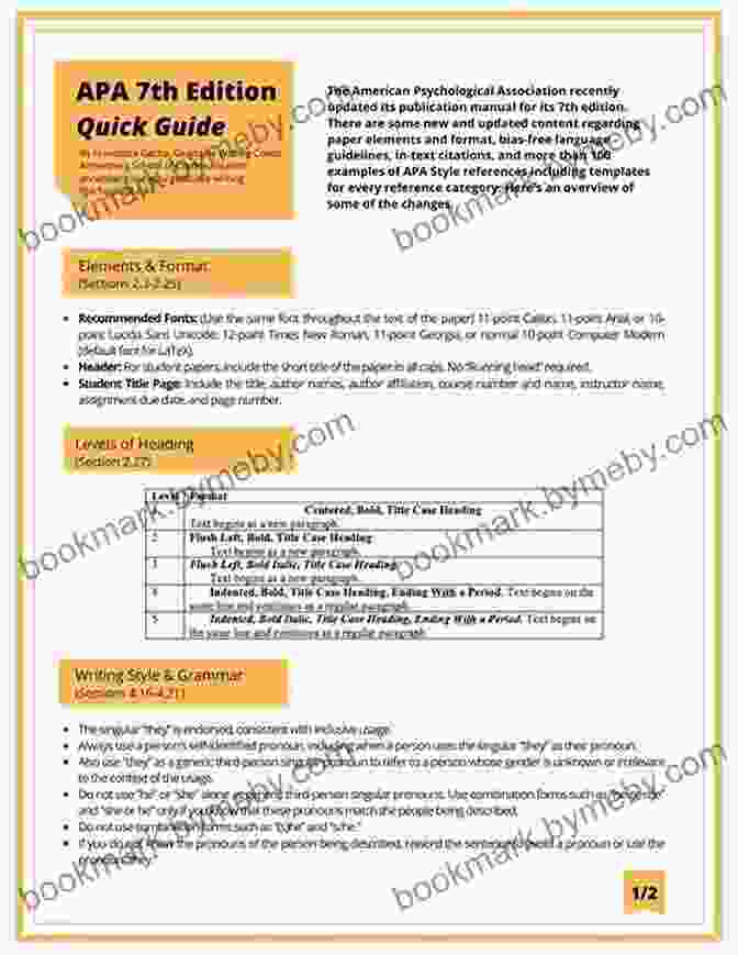 7th Edition APA Formatting Guide Book Cover 7th Edition APA Formatting Guide: For Students And Researchers