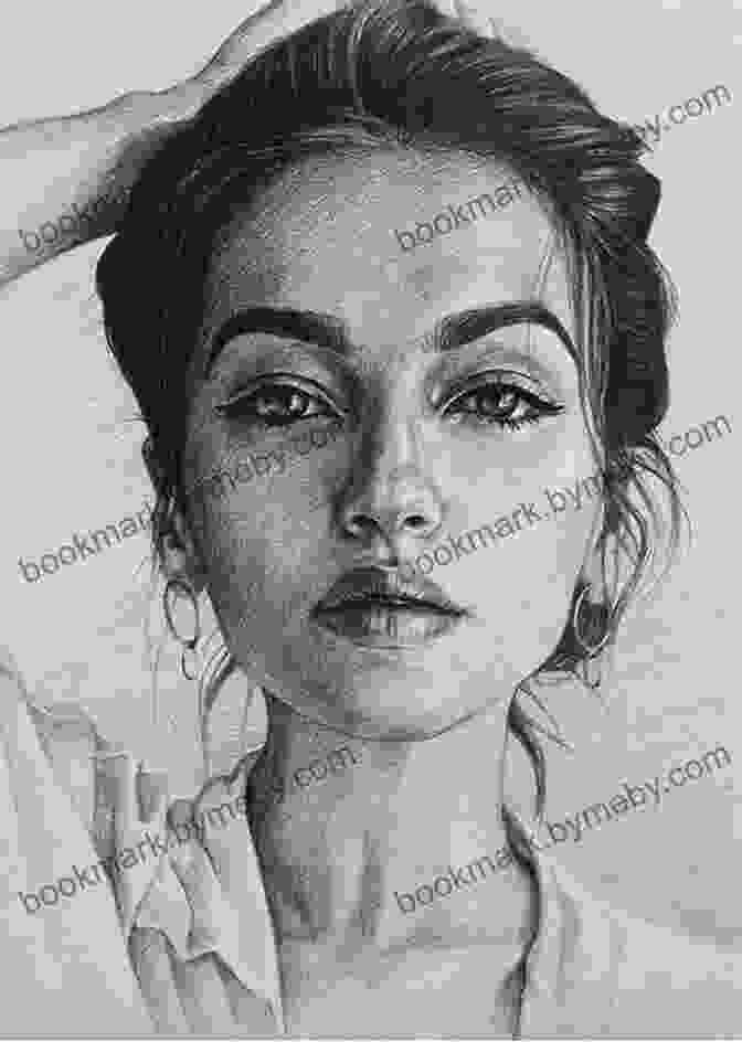 A Beautifully Drawn Pencil Portrait Of A Young Woman, Capturing The Intricate Details Of Her Features With Remarkable Accuracy. Skill Building For The Beginner Artist: How To Draw The Portrait In Pencil