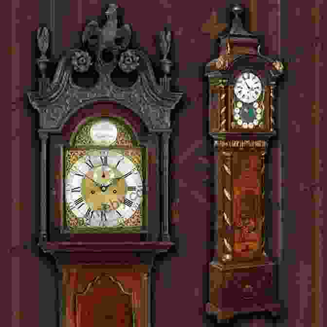 A Boy Holding A Grandfather Clock With A Large Pendulum. The Bam Bam Clock Johnny Gruelle