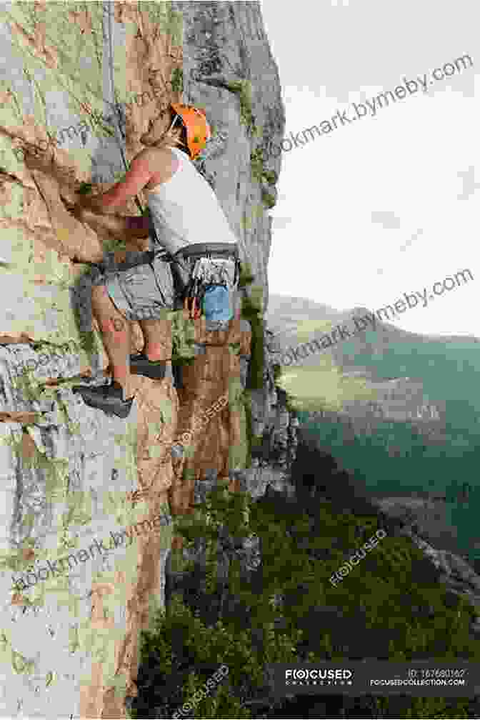 A Climber On A Steep Rock Face, Looking Up At The Summit, With A Vast Mountainous Landscape Below. A Landscape Of Travel: The Work Of Tourism In Rural Ethnic China (Studies On Ethnic Groups In China)