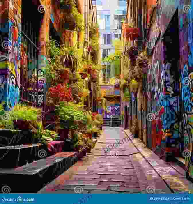 A Close Up Of A Hidden Alleyway Leading To A Vibrant Street Market Melbourne Interactive City Guide: Multi Language Search (Australia City Guides)