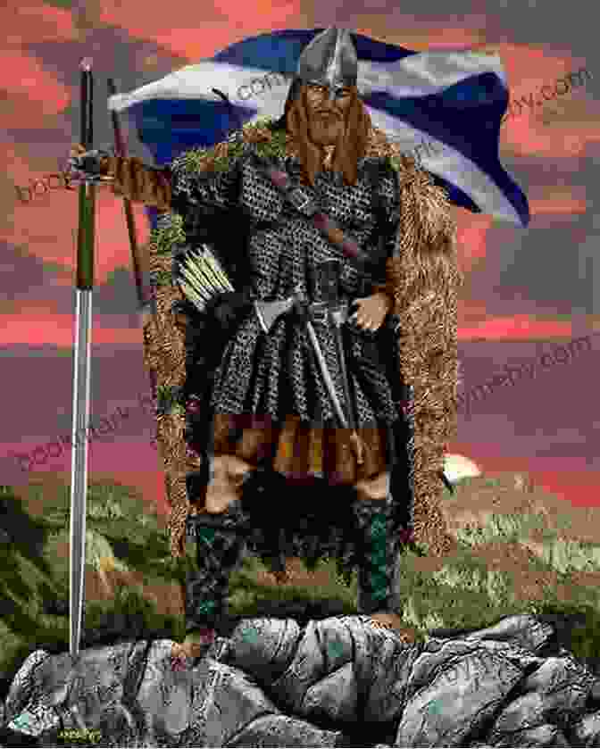 A Fierce Celtic Warrior Standing On A Windswept Hilltop, His Gaze Fixed On The Horizon. The Skystone: The Dream Of Eagles Vol 1 (Camulod Chronicles)