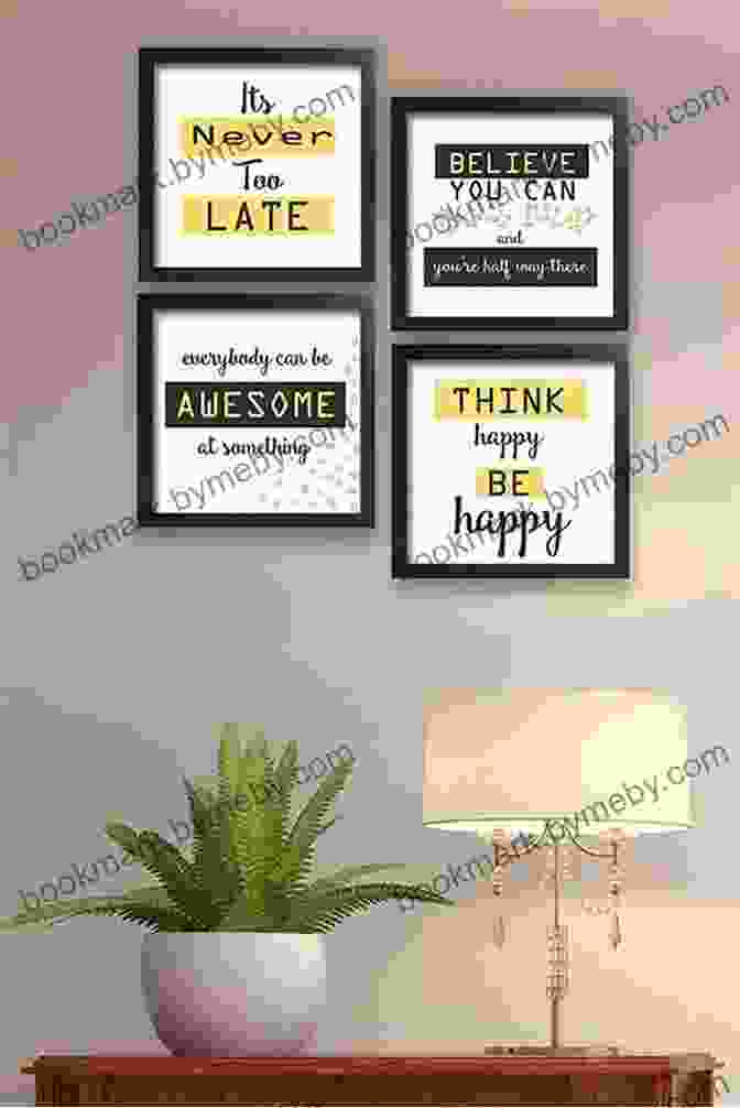 A Framed Quote Featuring An Inspirational Message And Captivating Typography. Inspiring Word Art From Around The World