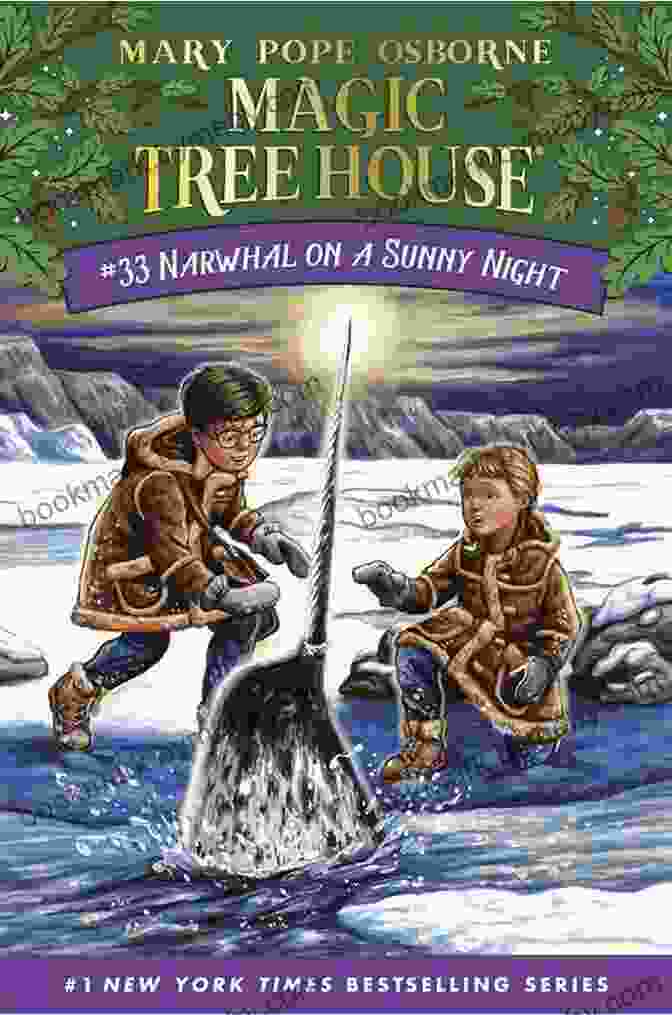 A Magical Illustration Of Narwhal, Jack, And Annie Standing In A Forest On A Sunny Night Narwhal On A Sunny Night (Magic Tree House (R) 33)