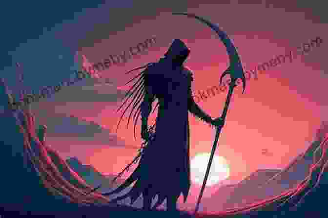 A Majestic Reaper With Fiery Wings, Grasping A Scythe, Against A Backdrop Of Swirling Darkness. Wings Of The Reaper: A Military Scifi Epic (The Last Reaper 4)