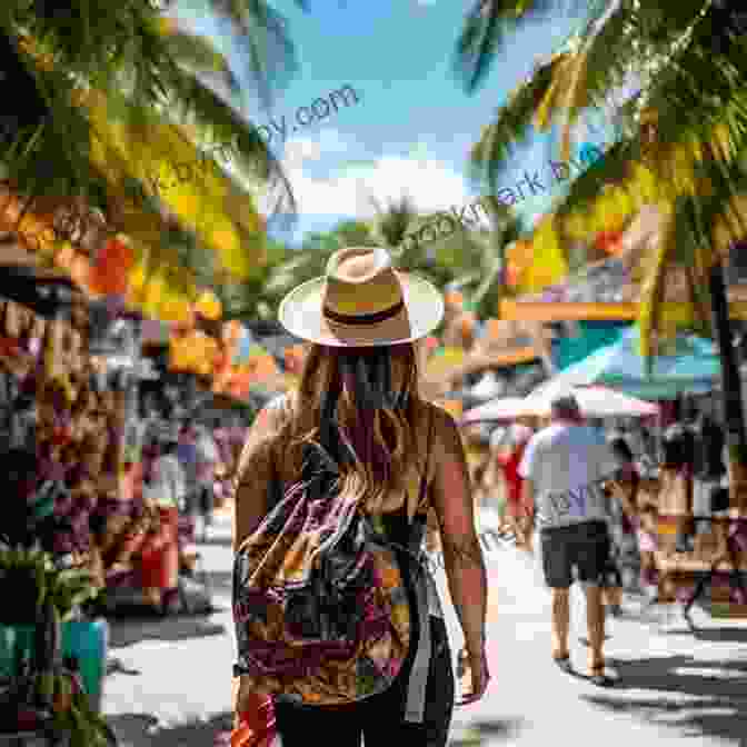 A Person Walking Through A Crowded Marketplace, Surrounded By A Vibrant Mix Of People And Colorful Sights. A Landscape Of Travel: The Work Of Tourism In Rural Ethnic China (Studies On Ethnic Groups In China)