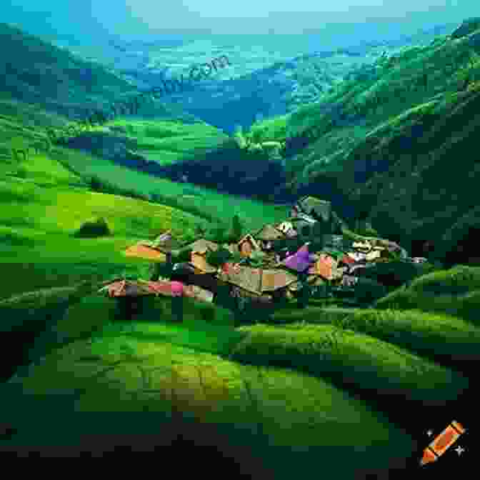 A Rustic Village Nestled Amidst The Lush Green Hills Of Sonbhadra, India Shadowed (Valos Of Sonhadra 6)