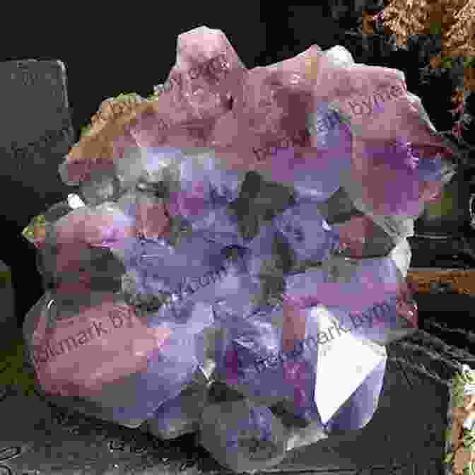 A Sparkling Amethyst Crystal Amidst A Cluster Of Raw Gemstones. The Uruguay Amethyst (An Ainsley Walker Gemstone Travel Mystery)