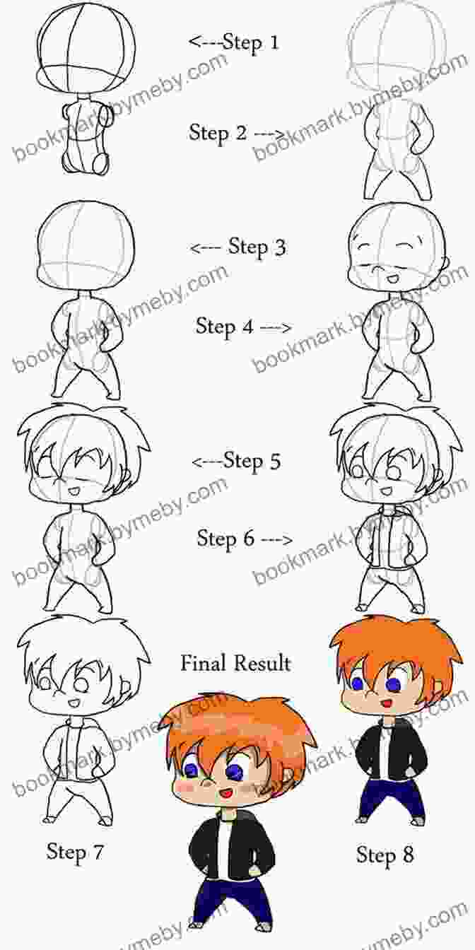 A Step By Step Guide To Drawing Chibi Characters, Illustrating Their Exaggerated Heads, Compact Bodies, And Adorable Expressions. Drawing Manga Animals Chibis And Other Adorable Creatures