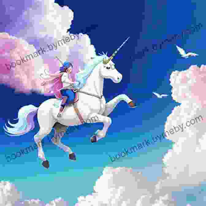 A Unicorn And Its Trainer Soaring Through The Skies, Their Wings Gracefully Extended Pip Bartlett S Guide To Unicorn Training (Pip Bartlett #2)