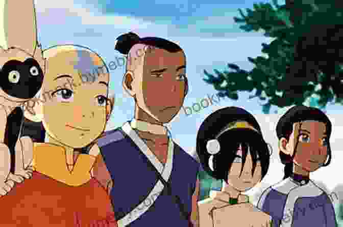 Aang And His Friends From Avatar: The Last Airbender Avatar: The Last Airbender The Lost Adventures