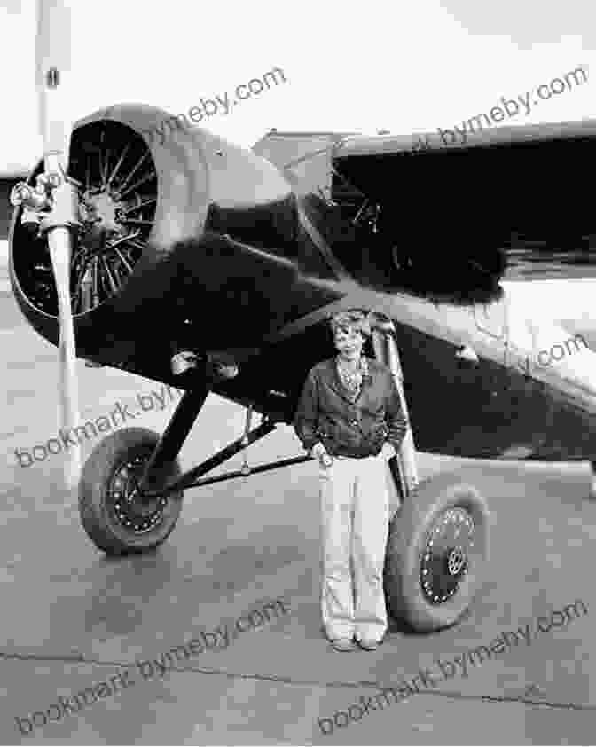 Amelia Earhart In Her Lockheed Vega Aircraft, Capturing The Moment Of Her Historic Solo Flight Across The Atlantic Ocean, A Testament To Her Courage And Unwavering Determination. Amelia Earhart Biography For Kids (Just The Facts 9)