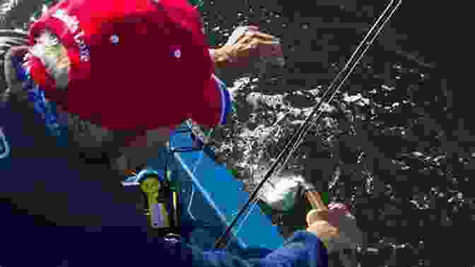 An Experienced Angler Demonstrating Advanced Fishing Techniques, Including Jigging, Trolling, And Fly Fishing. Jack S Field Guide To Fishing For Beginners: Freshwater Fishing Angling Boat Fishing Shore Fishing Fishing Gear Knot Tying Safety Etiquette Fish Species Staying Legally Compliant