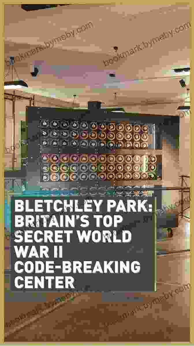 An Intriguing Photograph Showcasing The Enigmatic Bletchley Park, The Center Of Allied Codebreaking Operations During World War II World At War 1944 (Magic Tree House Super Edition 1)