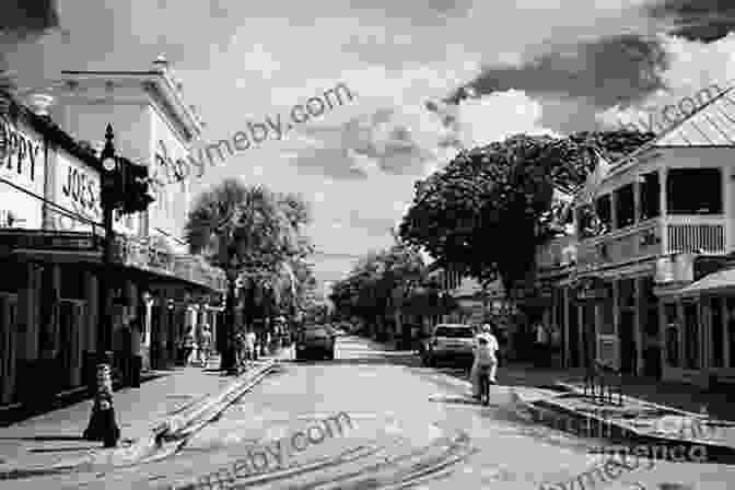 Black And White Photograph Of Duval Street In The Early 1900s. Key West S Duval Street (Images Of America)