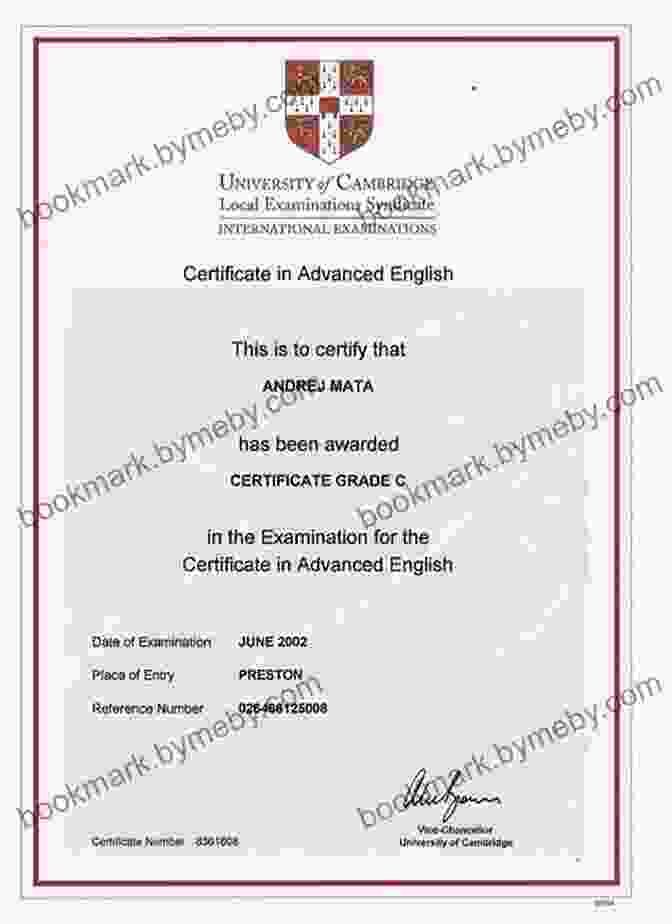 Certificate In Advanced English CERTIFICATE IN ADVANCED ENGLISH: 100 CAE Key Word Transformation Exercises