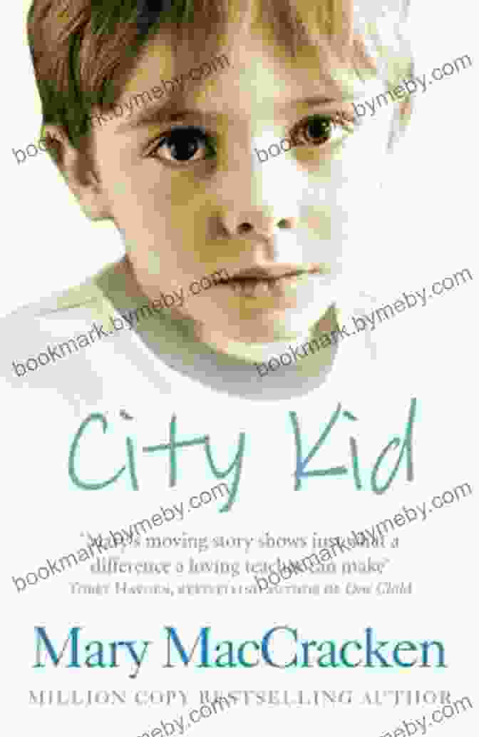 City Kid Mary Maccracken, A Young Woman With A Determined Gaze, Standing In Front Of A Group Of Children In A Glasgow Slum. City Kid Mary MacCracken