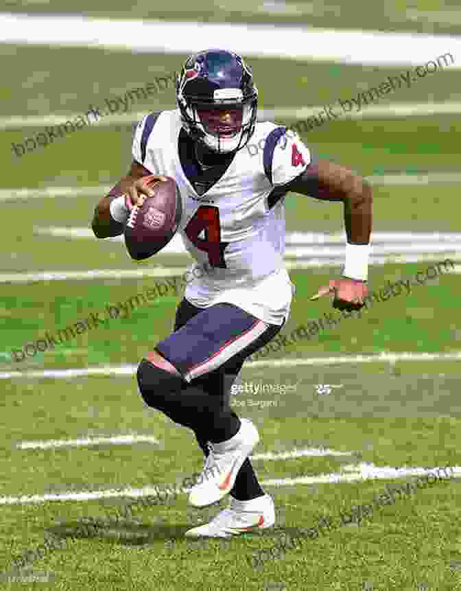 Deshaun Watson In Action On The Football Field Deshaun Watson: Deshaun Watson S Inspiring Path To Become One Of The NFL S Top Quarterbacks (The NFL S Best Quarterbacks)