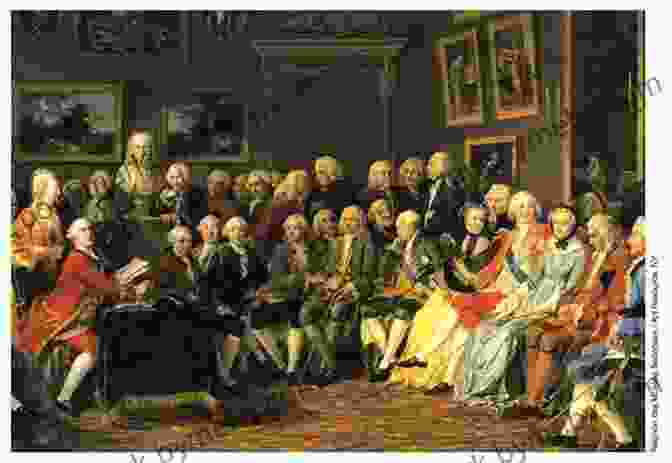 Enlightenment Thinkers Gathered In A Salon Discussing Philosophy And Science A Paradise Of Reason: William Bentley And Enlightenment Christianity In The Early Republic (Religion In America)