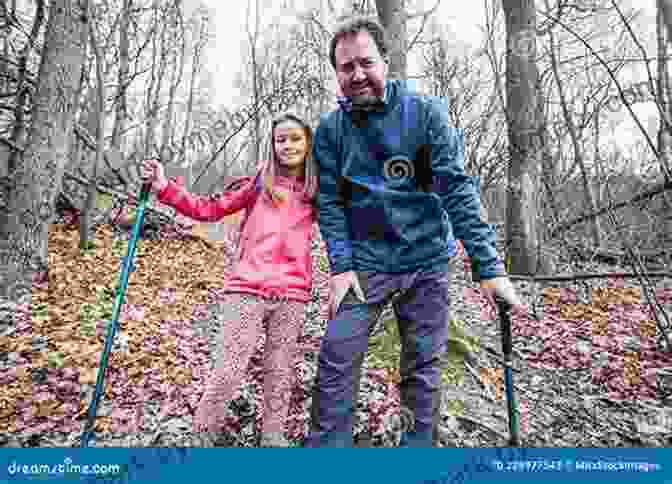 Father And Daughter Hiking Through A Lush Alaskan Forest Braving It: A Father A Daughter And An Unforgettable Journey Into The Alaskan Wild