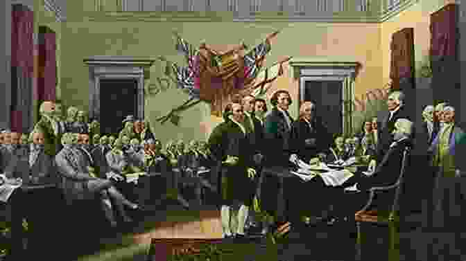 Founding Fathers Signing The Declaration Of Independence, Representing The Birth Of A New Nation Freedom Reclaimed: Rediscovering The American Vision