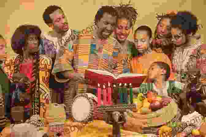 Illustration From Kwanzaa With Mawmaw Showing A Family Celebrating Kwanzaa Kwanzaa With MawMaw (A Children S Rhyming Picture About Kwanzaa)