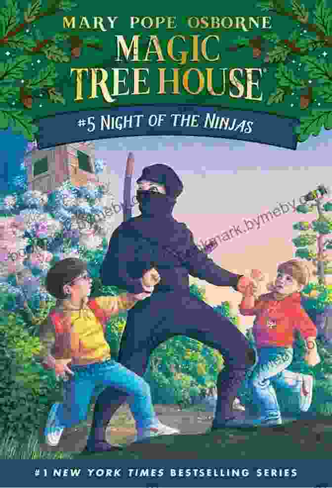 Jack And Annie Embark On Their Lunar Adventure From The Magic Tree House Midnight On The Moon (Magic Tree House 8)