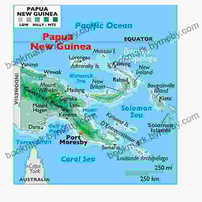 Map Of Papua New Guinea The Chronicle Of A Young Lawyer: A Legal Journey In The Territory Of Papua And New Guinea