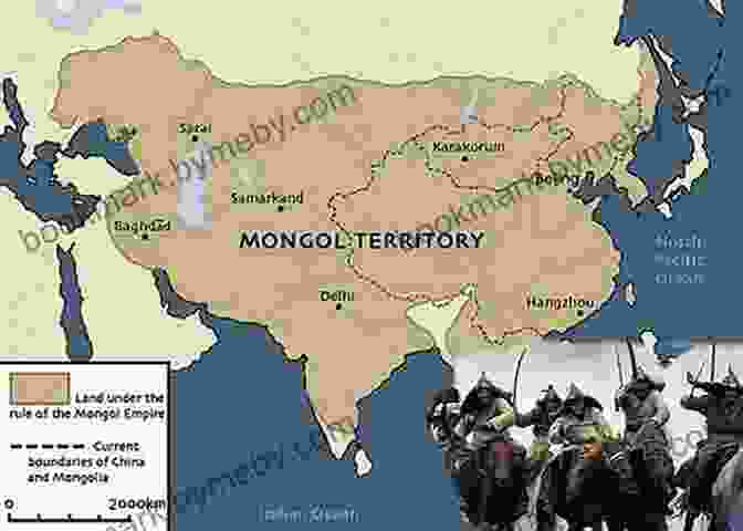 Map Of The Mongol Empire During The Pax Mongolica Genghis Khan And The Making Of The Modern World