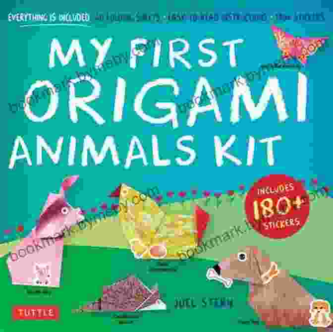 My First Origami Animals Ebook Cover My First Origami Animals Ebook: Origami Kit With 60 Papers 180+ Stickers 17 Projects