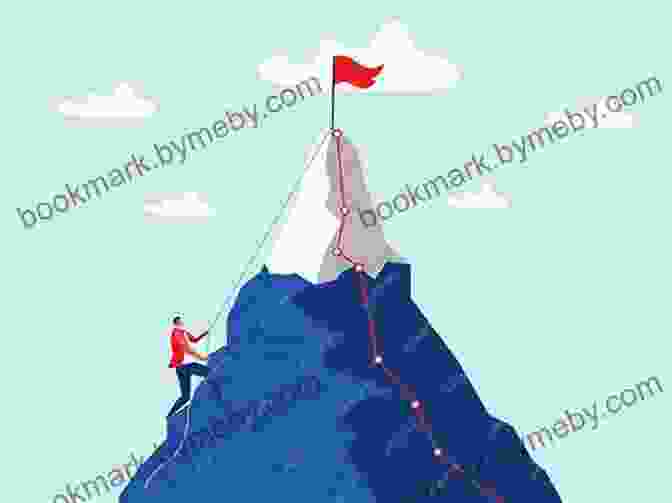 Person Climbing A Mountain, Representing Personal Growth Art As A Hidden Message A Guide To Self Realization: A Guide To Self Realization