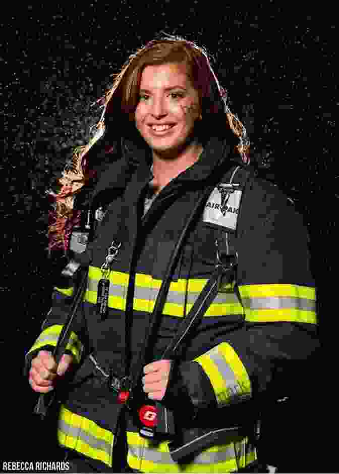 Portrait Of Wilma Holmes, A Pioneering Female Firefighter With A Determined Expression And Helmet. The Wilma Holmes Story: Principles Of Being A Principal