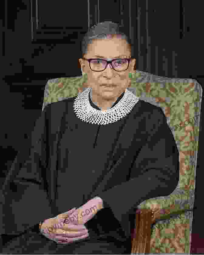 Ruth Bader Ginsburg Sitting On The Supreme Court Bench, Wearing Her Black Judicial Robe. Notorious RBG Young Readers Edition: The Life And Times Of Ruth Bader Ginsburg