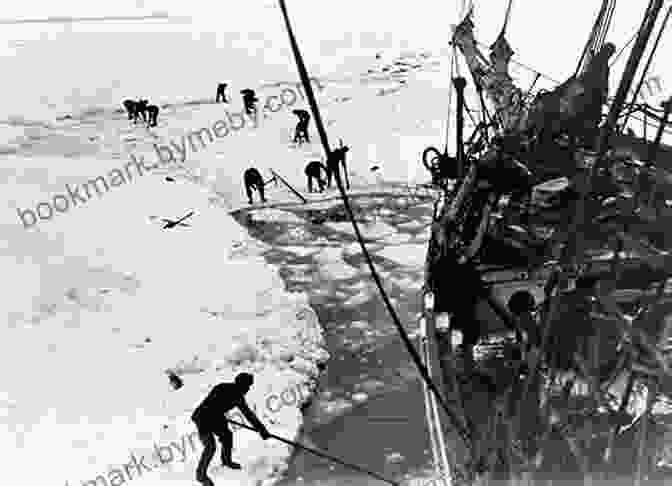 Shackleton And His Crew Aboard The Endurance, Trapped In Pack Ice Chasing Shackleton: Re Creating The World S Greatest Journey Of Survival