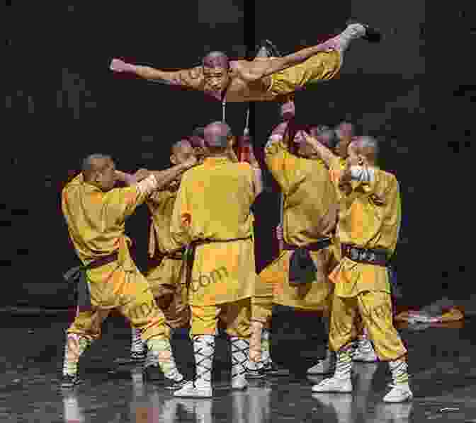 Shaolin Monks Practicing Kung Fu In A Temple Power Of Shaolin Kung Fu: Harness The Speed And Devastating Force Of Southern Shaolin Jow Ga Kung Fu Downloadable Material Included