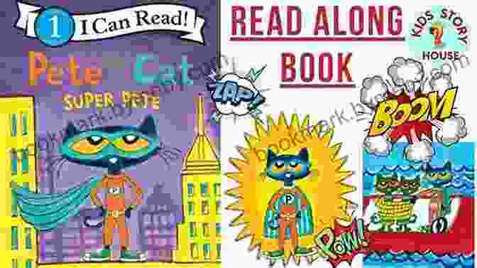 Super Pete, A Superhero Character, Reading A Book With A Child Pete The Cat: Super Pete (I Can Read Level 1)