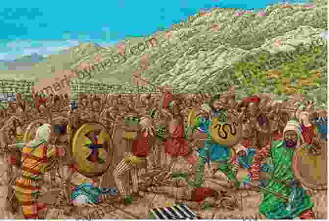 The Battle Of Thermopylae, With Greek Hoplites Fighting Against The Persian Army Makers Of History Xerxes: Biographies Of Famous People For Children (Illustrated)