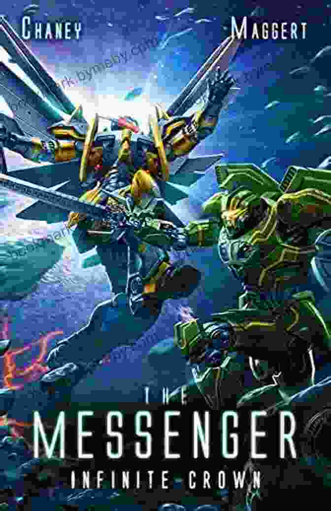 The Cover Of Infinite Crown Mecha Scifi Epic: The Messenger 15 Infinite Crown: A Mecha Scifi Epic (The Messenger 15)