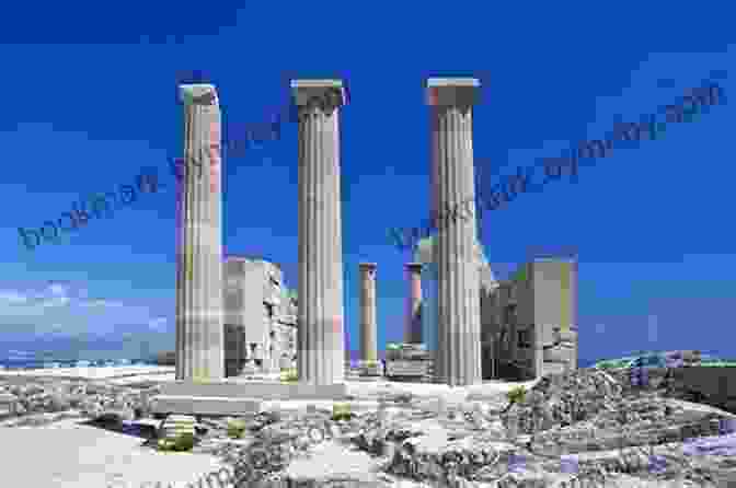 Travels Among The New Greek Ruins Book Cover Featuring A Photo Of Ancient Ruins Overlooking A Modern City The Full Catastrophe: Travels Among The New Greek Ruins