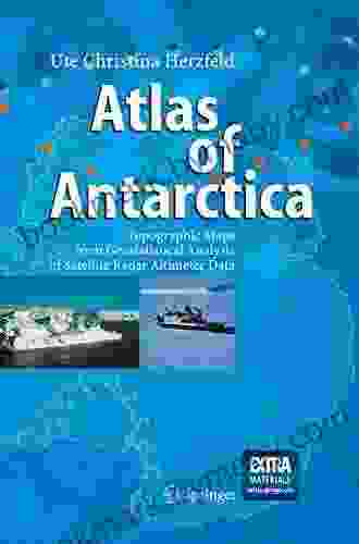 Atlas of Antarctica: Topographic Maps from Geostatistical Analysis of Satellite Radar Altimeter Data